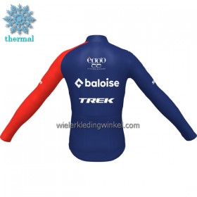 Wielershirt 2023 Baloise-Trek Lions Lange Mouw Winter Thermal Fleece
